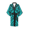 Polynesian Tribal Women's Short Kimono