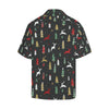 Christmas Tree Deer Style Pattern Print Design 03 Men's Hawaiian Shirt