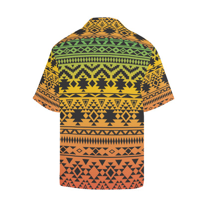 Rastafarian Pattern Print Design A04 Men's Hawaiian Shirt