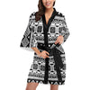 Aztec Pattern Print Design 08 Women's Short Kimono