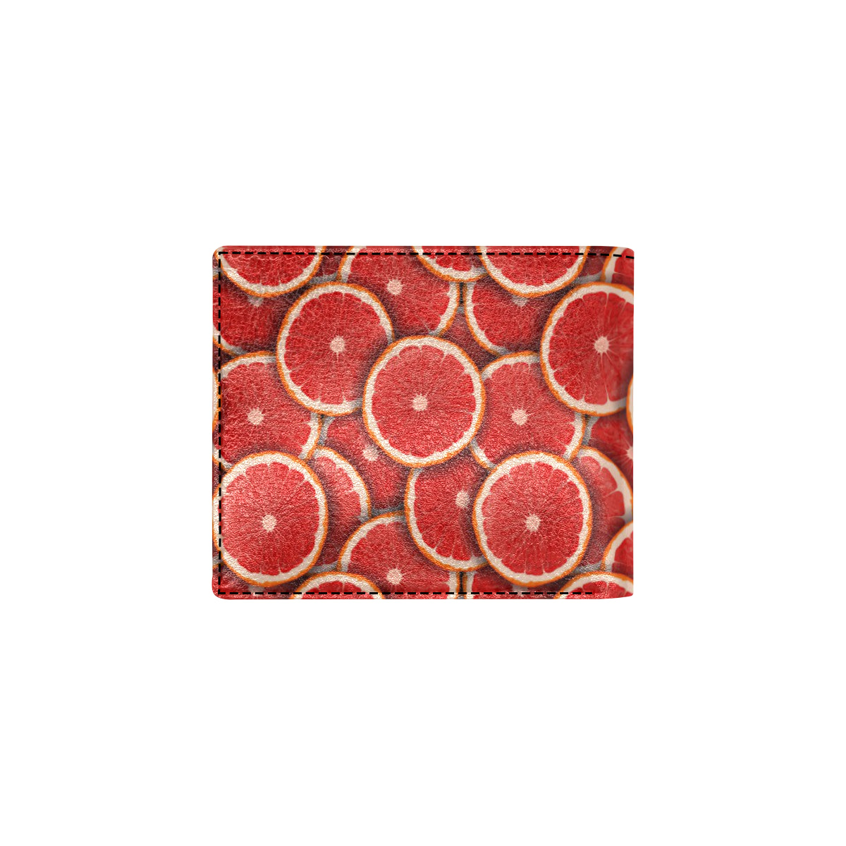 Grapefruit Pattern Print Design GF05 Men's ID Card Wallet