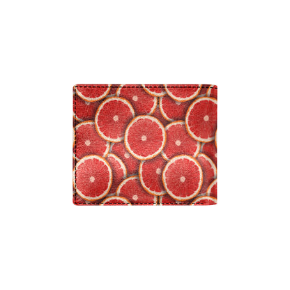 Grapefruit Pattern Print Design GF05 Men's ID Card Wallet