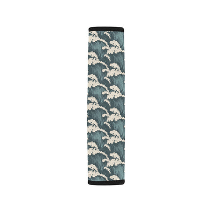 Wave Art Print Car Seat Belt Cover
