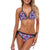 Dahlia Pattern Print Design DH013 Bikini