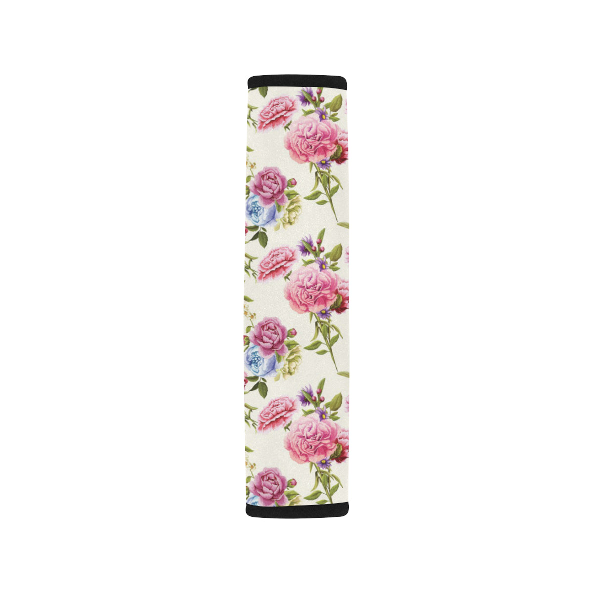 Carnations Pattern Print Design CN02 Car Seat Belt Cover