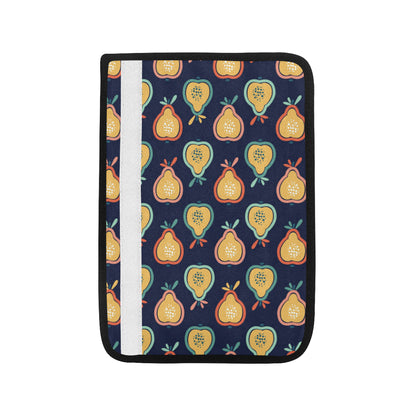Pear Pattern Print Design PE03 Car Seat Belt Cover