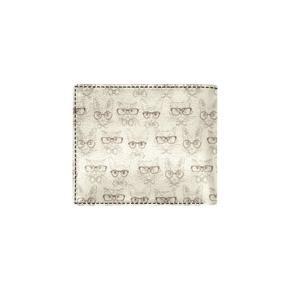 Cat Pattern Print Design 02 Men's ID Card Wallet