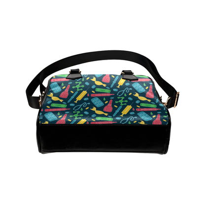Phlebotomist Pattern Print Design A03 Shoulder Handbag