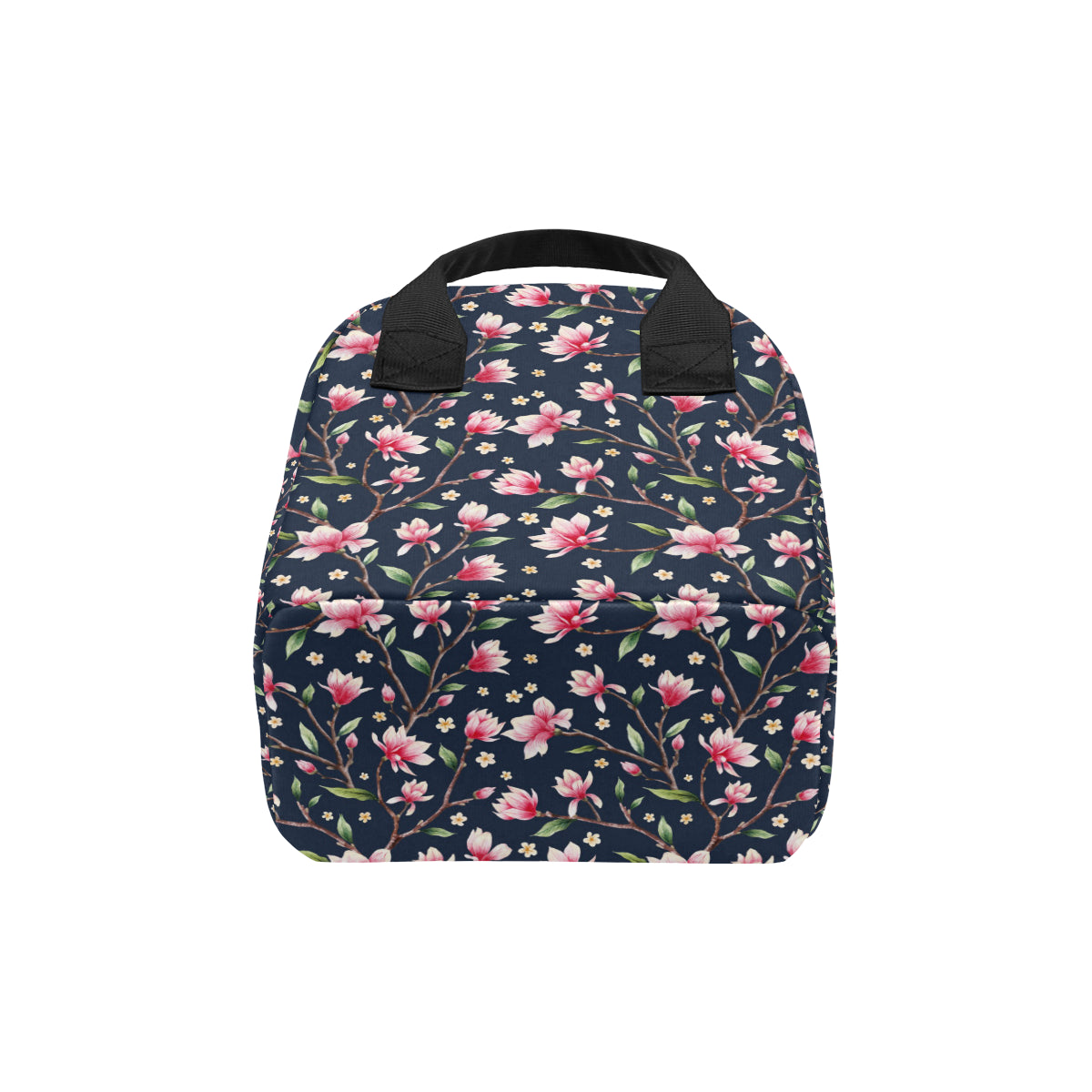 Magnolia Pattern Print Design MAG09 Insulated Lunch Bag