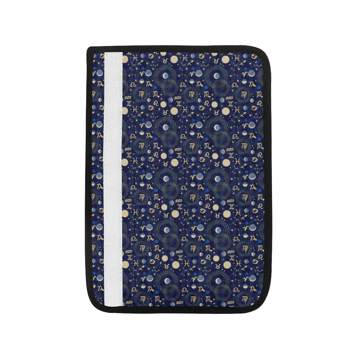 ZodiacThemed Design Print Car Seat Belt Cover