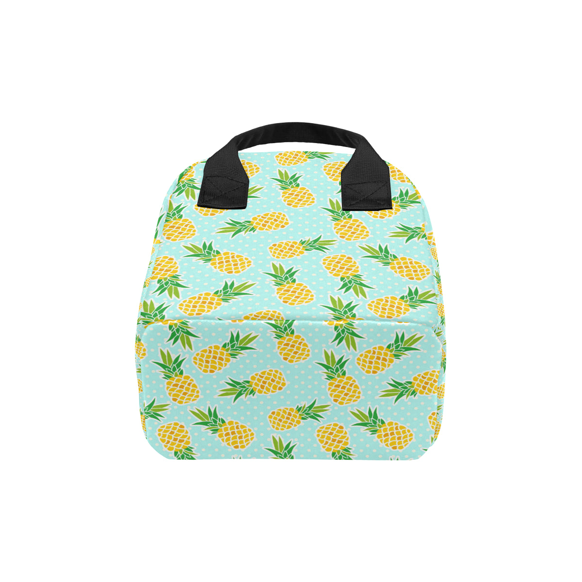 Pineapple Pattern Print Design PP01 Insulated Lunch Bag