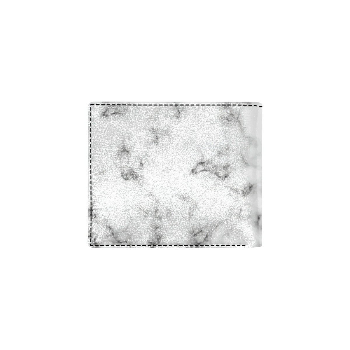 Marble Pattern Print Design 01 Men's ID Card Wallet