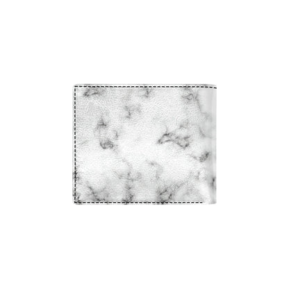 Marble Pattern Print Design 01 Men's ID Card Wallet