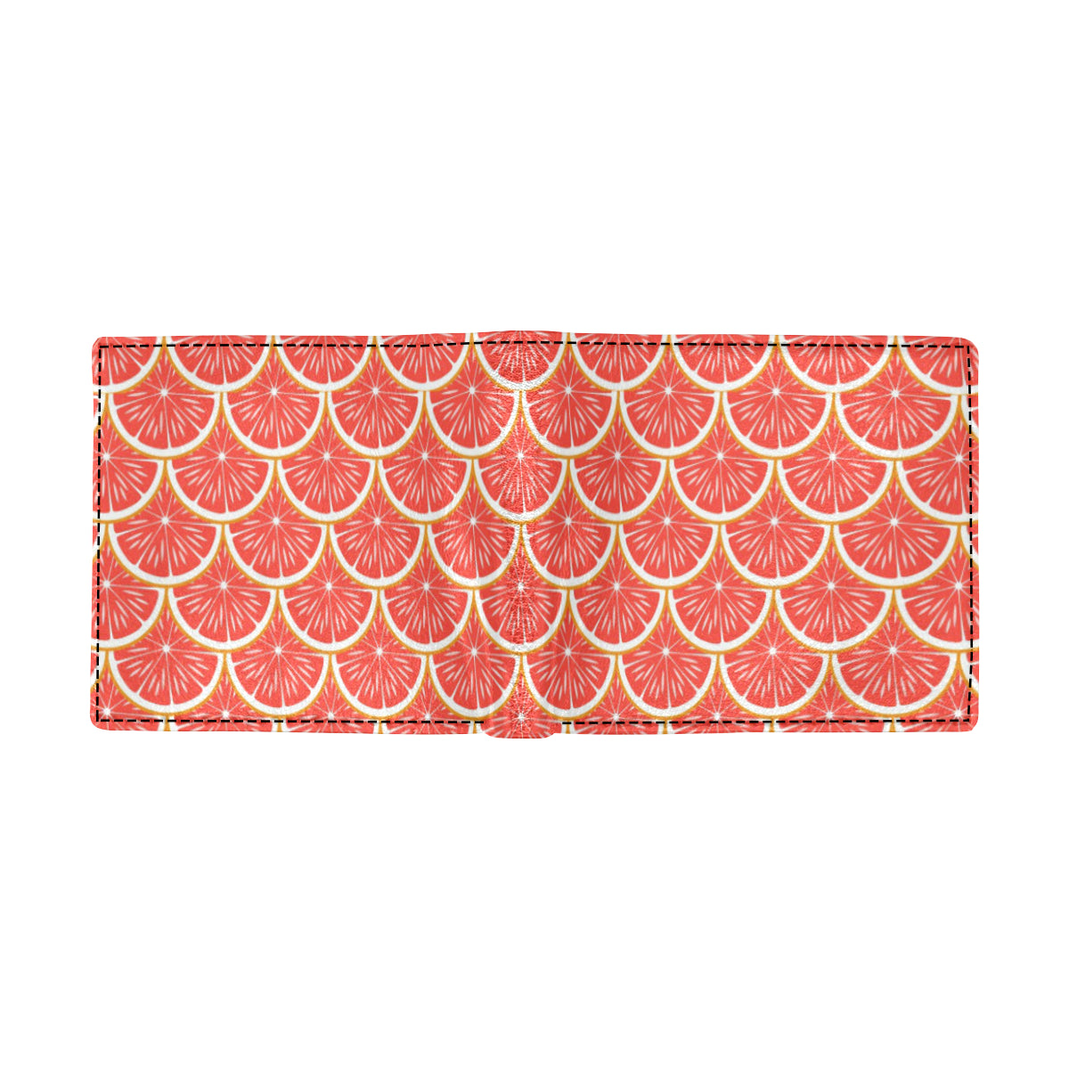 Grapefruit Pattern Print Design GF07 Men's ID Card Wallet