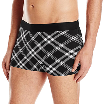 Madras Pattern Print Design 03 Men's Boxer Briefs