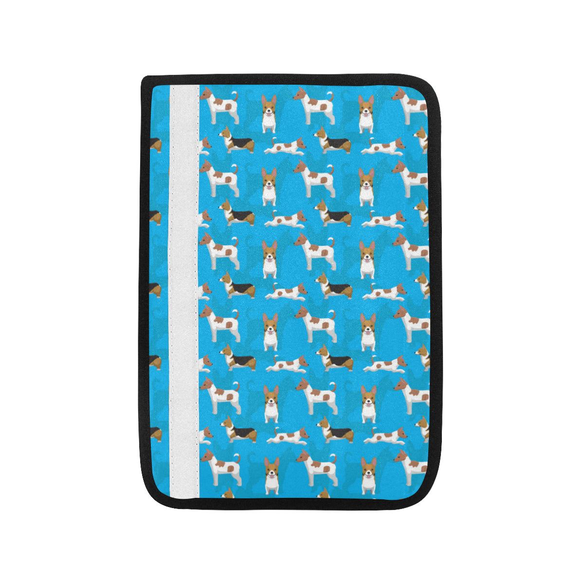Cardigan Welsh Corgis Pattern Print Design 01 Car Seat Belt Cover