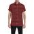 Red Black Buffalo Tartan Plaid Pattern Men's Short Sleeve Button Up Shirt