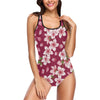 Cherry Blossom Pattern Print Design CB06 Women Swimsuit