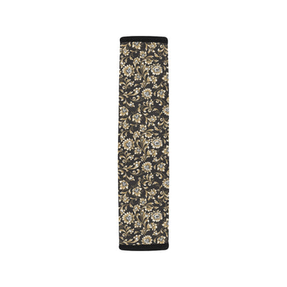 Brocade Pattern Print Design 03 Car Seat Belt Cover