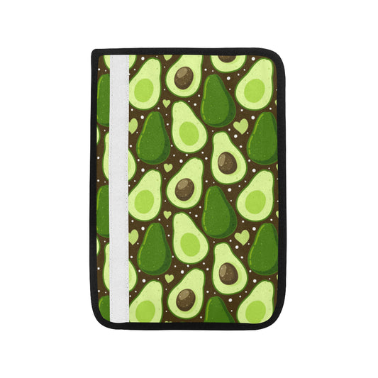 Avocado Pattern Print Design AC04 Car Seat Belt Cover
