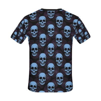 Skull Print Design LKS3012 Men's All Over Print T-shirt