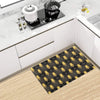 Buddha Pattern Print Design 04 Kitchen Mat