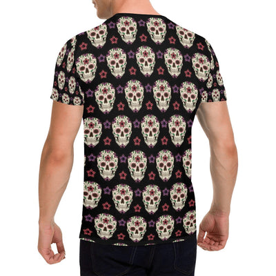 Sugar Skull Print Design LKS304 Men's All Over Print T-shirt