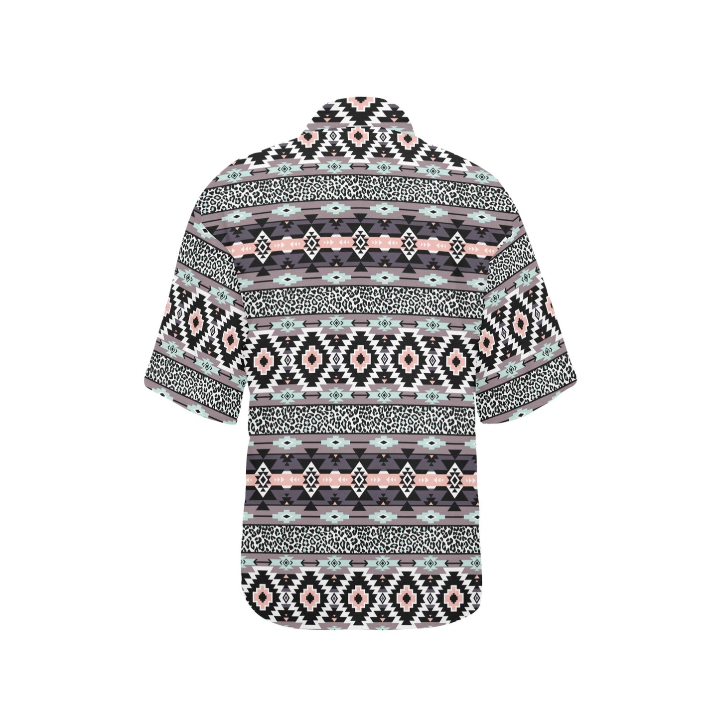 Safari Pattern Print Design LKS302 Women's Hawaiian Shirt