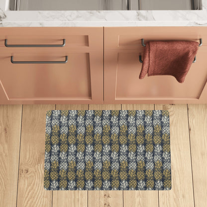 Pineapple Print Design Pattern Kitchen Mat