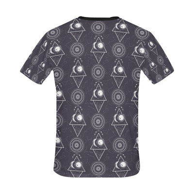 Sun Moon Print Design LKS309 Men's All Over Print T-shirt