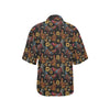 Chicken Embroidery Style Women's Hawaiian Shirt