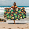 St Patricks Day Print Design LKS303 Beach Towel 32" x 71"