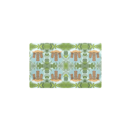 Tiki Wood Island Kitchen Mat