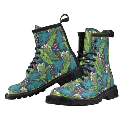 Rainforest Pattern Print Design RF01 Women's Boots