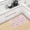 Dachshund Pattern Print Design 10 Kitchen Mat