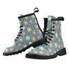 Hibiscus Pattern Print Design HB033 Women's Boots