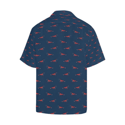 Shrimp Print Design LKS305 Men's Hawaiian Shirt