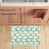 Wave Japan Style Print Design LKS302 Kitchen Mat