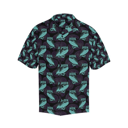 Tribal Pattern Print Design LKS3010 Men's Hawaiian Shirt