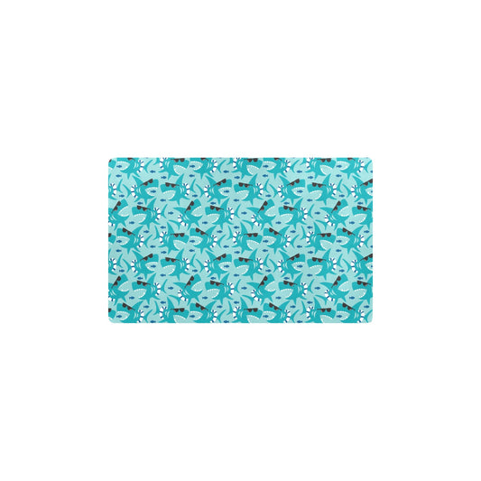 Shark Cute Print Design LKS302 Kitchen Mat