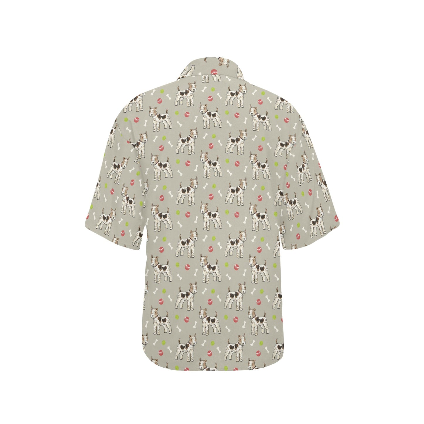 Toy Fox Terriers Print Design LKS301 Women's Hawaiian Shirt