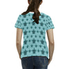 Sea Turtle Print Design LKS305 Women's  T-shirt