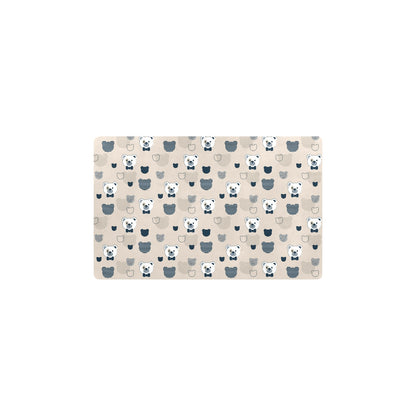 Bear Pattern Print Design 05 Kitchen Mat