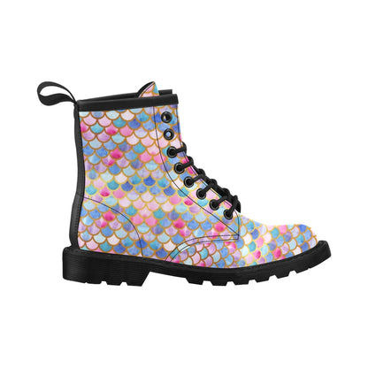 Scales Print Design LKS401 Women's Boots