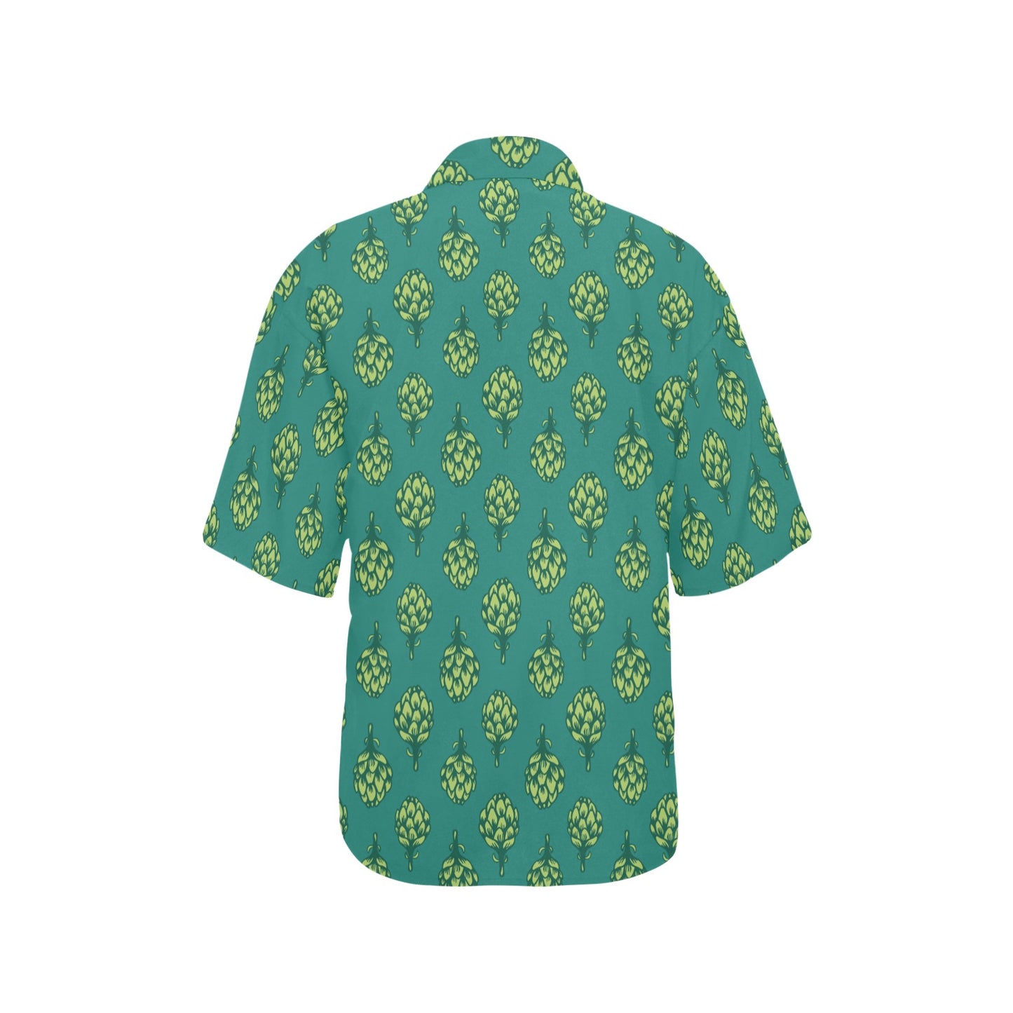 Artichoke Pattern Print Design 04 Women's Hawaiian Shirt