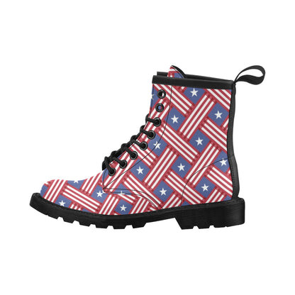 American flag Pattern Women's Boots