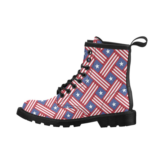 American flag Pattern Women's Boots