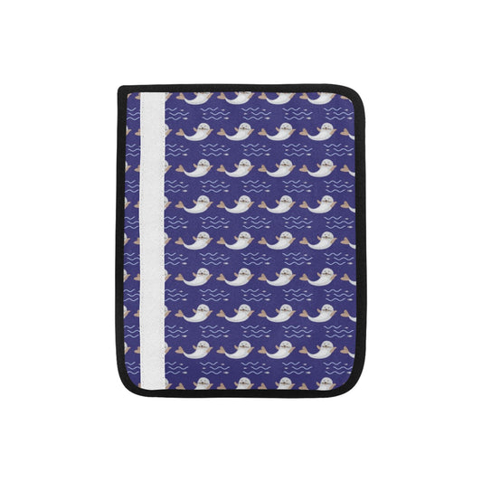 Sea Lion Print Design LKS404 Car Seat Belt Cover