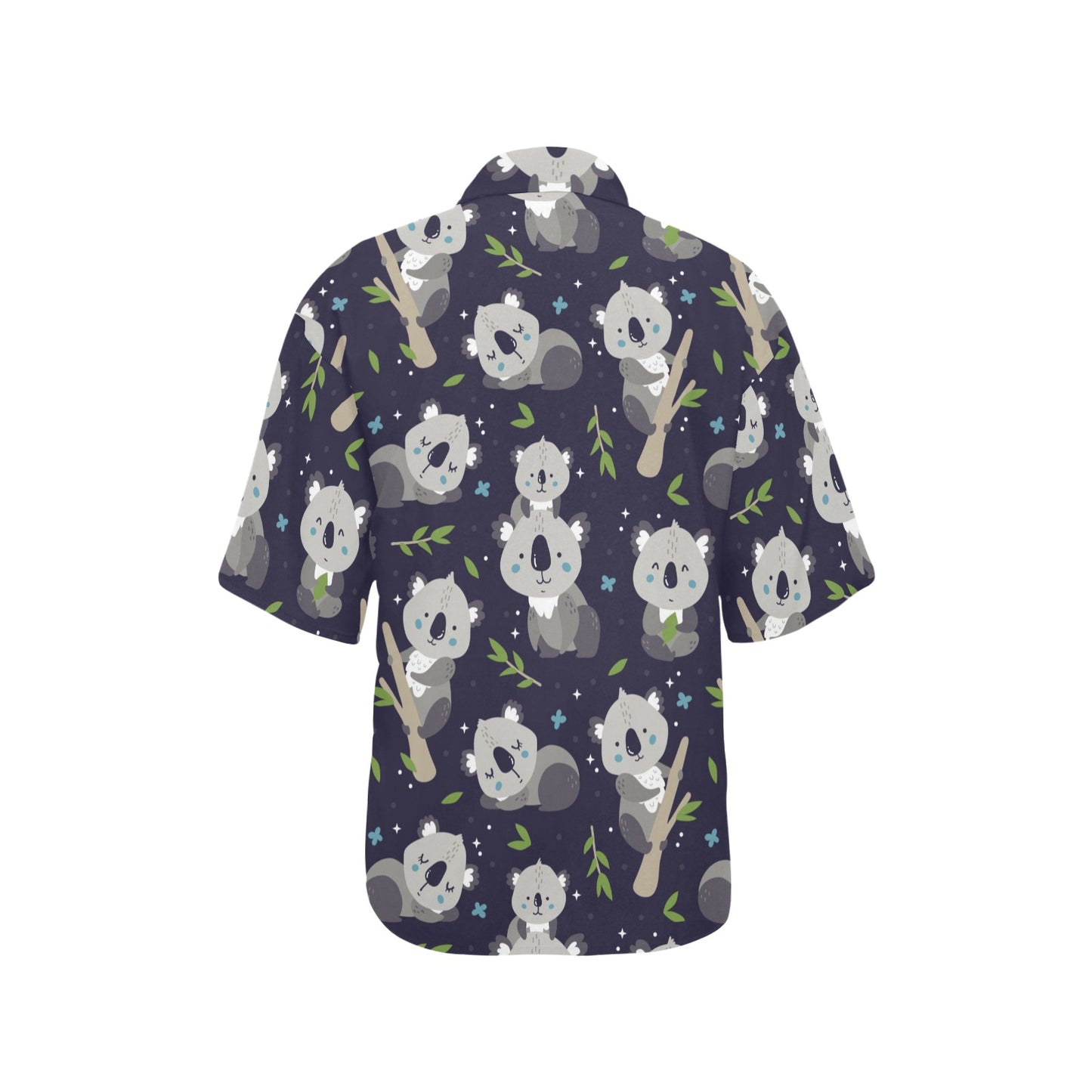 Koala Pattern Print Design 04 Women's Hawaiian Shirt