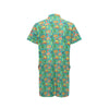 Camping Camper Pattern Print Design 05 Men's Romper